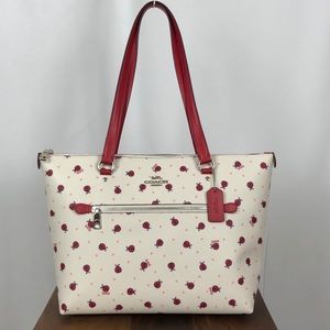 👑SOLD👑 COACH Gallery Tote With Ladybug Print